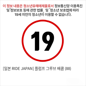 [일본 RIDE JAPAN] 플럼프 그루브 배큠 (88)