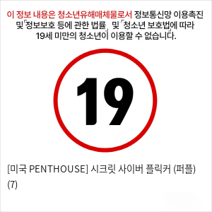 [미국 PENTHOUSE] 시크릿 사이버 플릭커 (퍼플) (7)